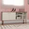Manhattan Comfort Windsor 53.54 TV Stand, Off White and Nature 3LC1 - alternate 10
